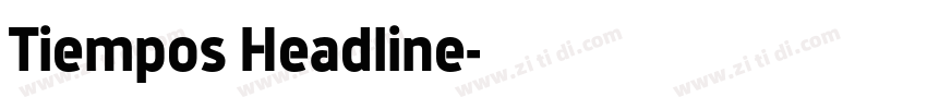 Tiempos Headline字体转换